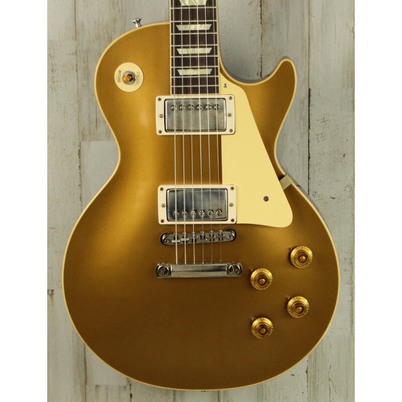 Gibson Custom DEMO Gibson Custom 1957 Les Paul Goldtop Darkback Reissue - Double Gold VOS (644)