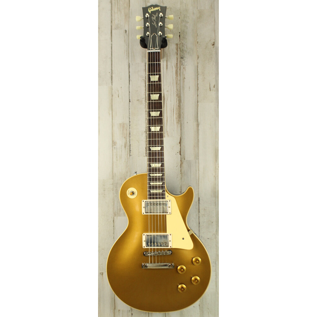 Gibson Custom DEMO Gibson Custom 1957 Les Paul Goldtop Darkback Reissue - Double Gold VOS (644)