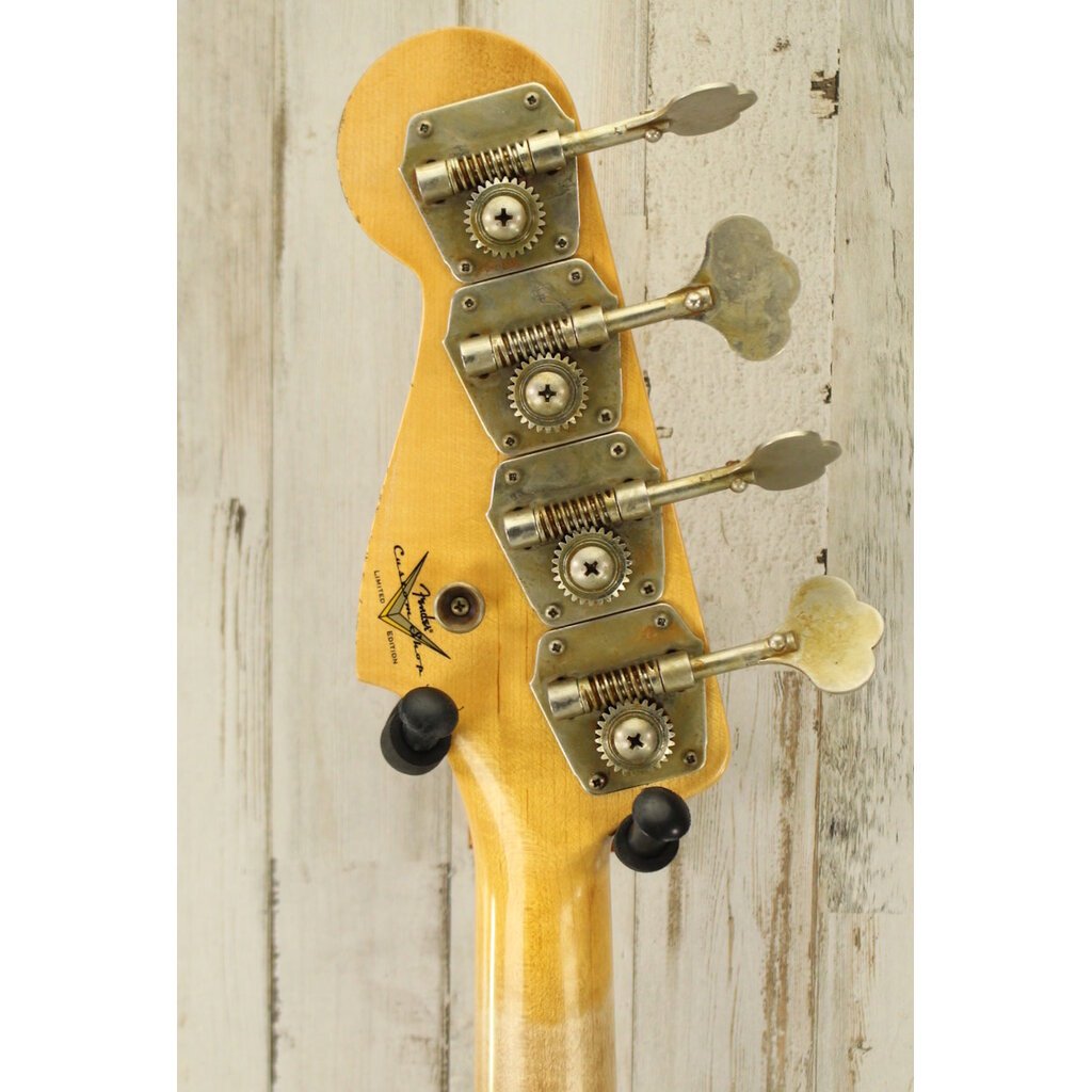 Fender DEMO 2026 Fender Custom Shop Limited Edition P-Jazz Bass Relic - Chocolate 3-Color Sunburst (131)