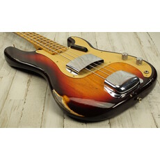 Fender DEMO 2026 Fender Custom Shop Limited Edition P-Jazz Bass Relic - Chocolate 3-Color Sunburst (131)