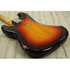 Fender DEMO 2026 Fender Custom Shop Limited Edition P-Jazz Bass Relic - Chocolate 3-Color Sunburst (131)