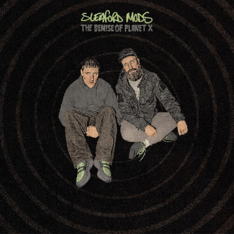 Vinyl NEW Sleaford Mods-The Demise of Planet X-LP Green/Black Vinyl