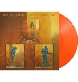 Vinyl NEW Steve Morse Band-Triangulation-LP Orange Vinyl