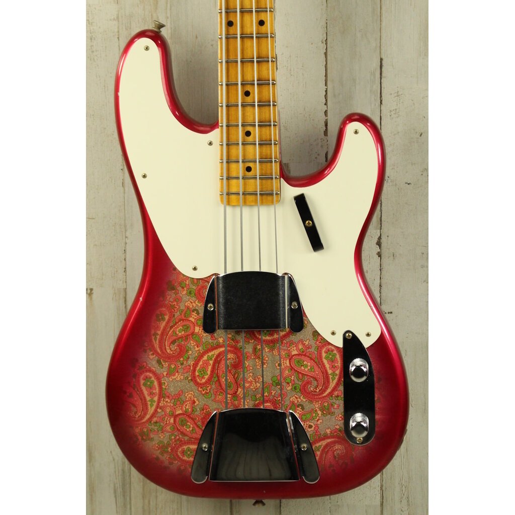 Fender DEMO Fender Limited Edition '54 Precision Bass Journeyman Relic - Pink Paisley (682)