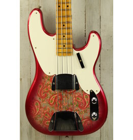 Fender DEMO 2026 Fender Custom Shop Limited Edition '54 Precision Bass Journeyman Relic - Pink Paisley (682)