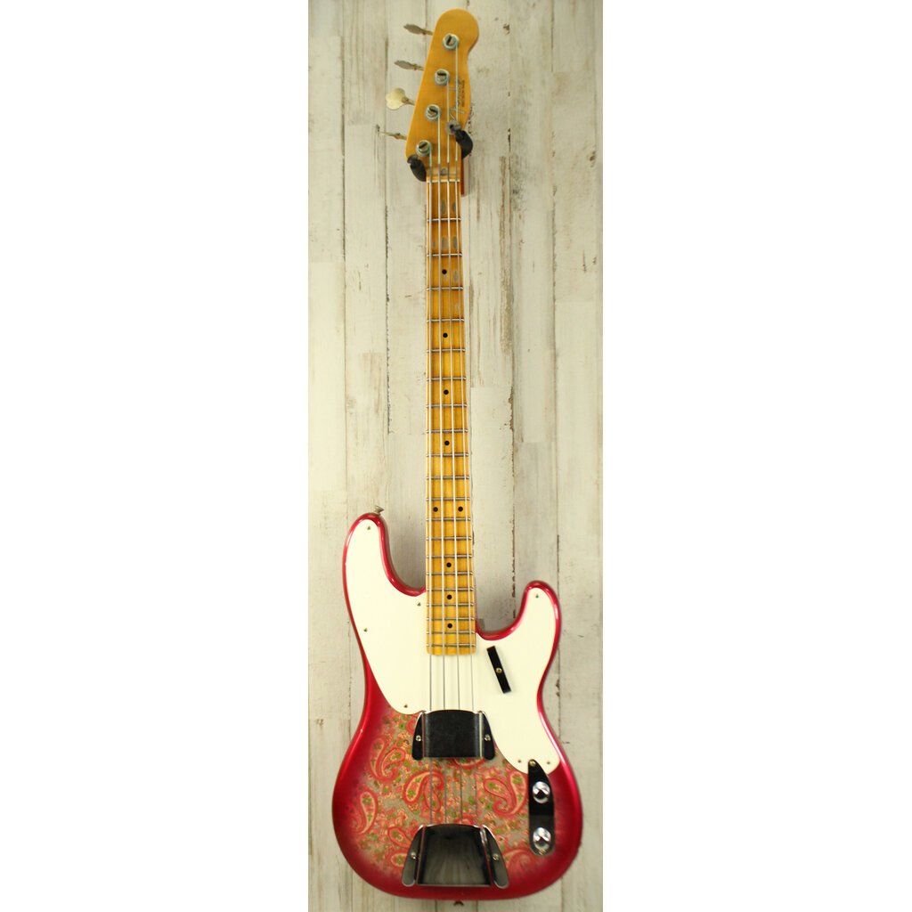 Fender DEMO Fender Limited Edition '54 Precision Bass Journeyman Relic - Pink Paisley (682)