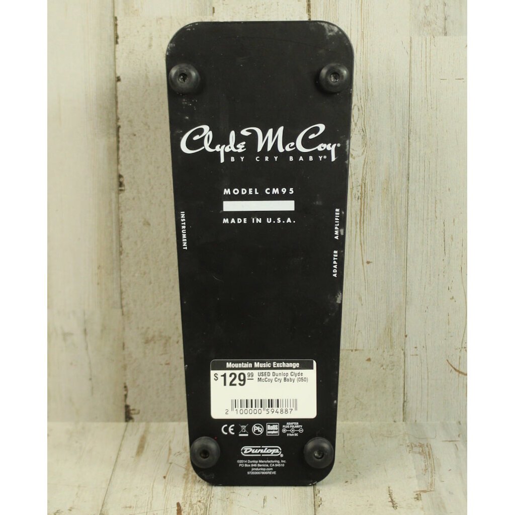 Dunlop USED Dunlop Clyde McCoy Cry Baby (050)