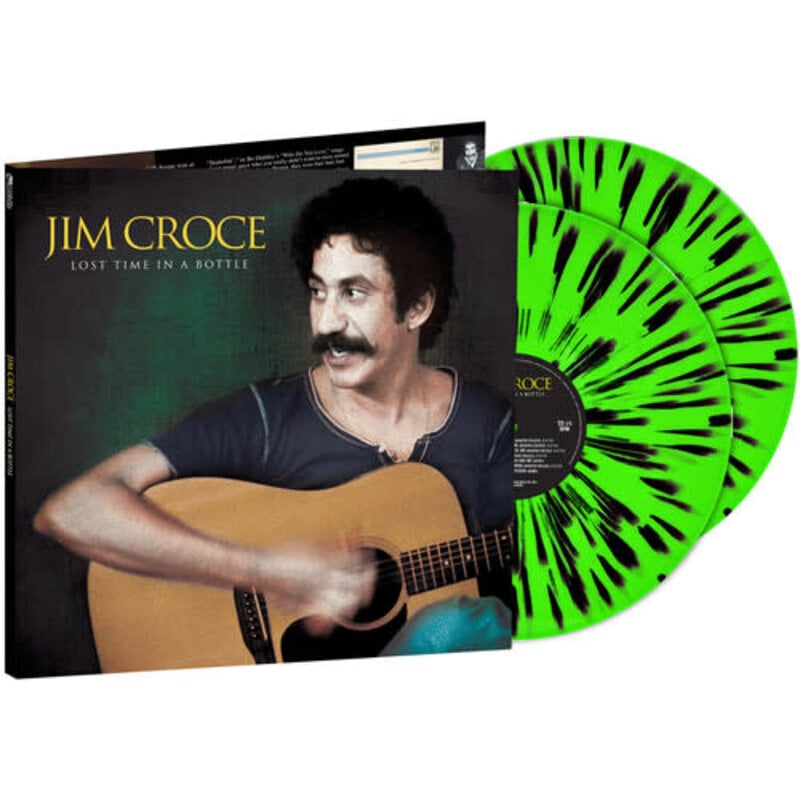 Vinyl NEW Jim Croce- Lost Time In A Bottle-2xLP Black/Lime splatter Vinyl