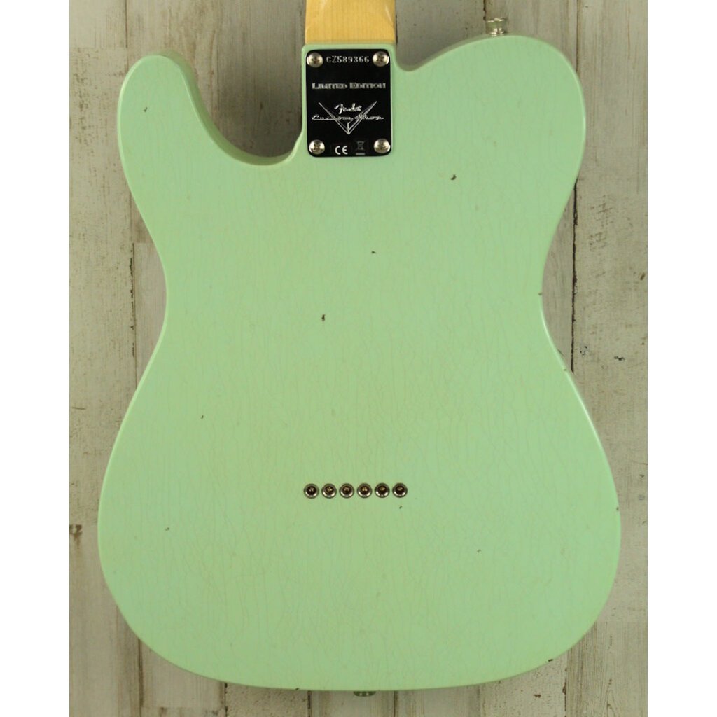 Fender DEMO Fender Custom Shop 1963 Telecaster Journeyman Relic - Aged Surf Green (366)