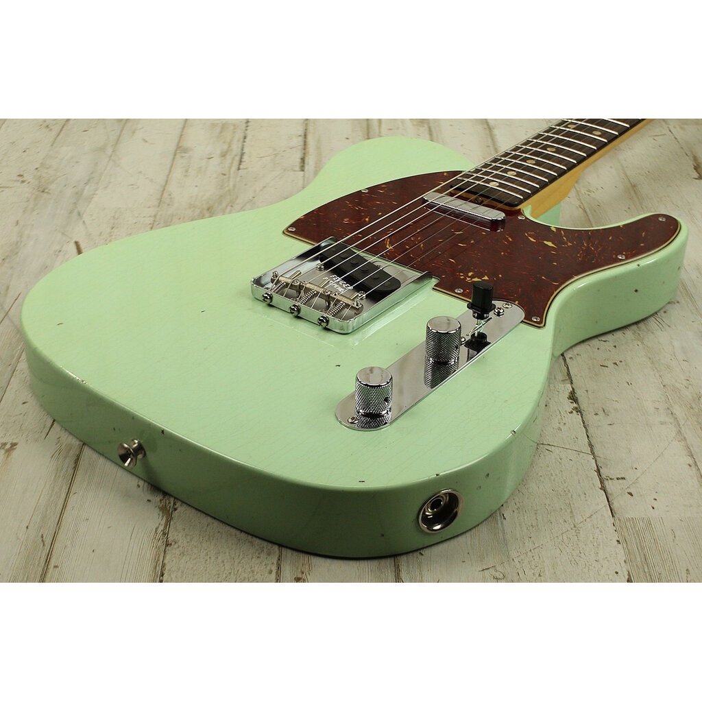 Fender DEMO Fender Custom Shop 1963 Telecaster Journeyman Relic - Aged Surf Green (366)