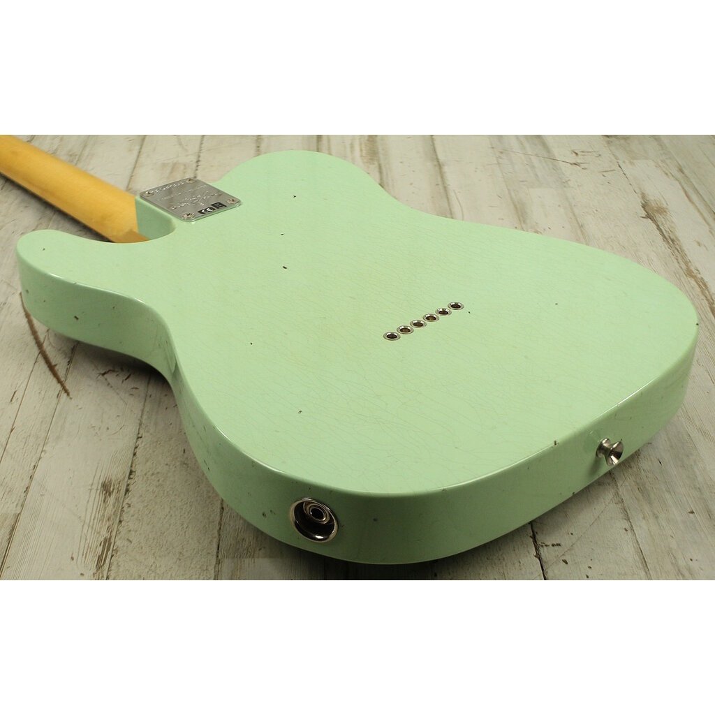 Fender DEMO Fender Custom Shop 1963 Telecaster Journeyman Relic - Aged Surf Green (366)