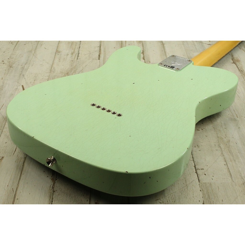 Fender DEMO Fender Custom Shop 1963 Telecaster Journeyman Relic - Aged Surf Green (366)