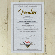 Fender DEMO Fender Custom Shop 1963 Telecaster Journeyman Relic - Aged Surf Green (366)