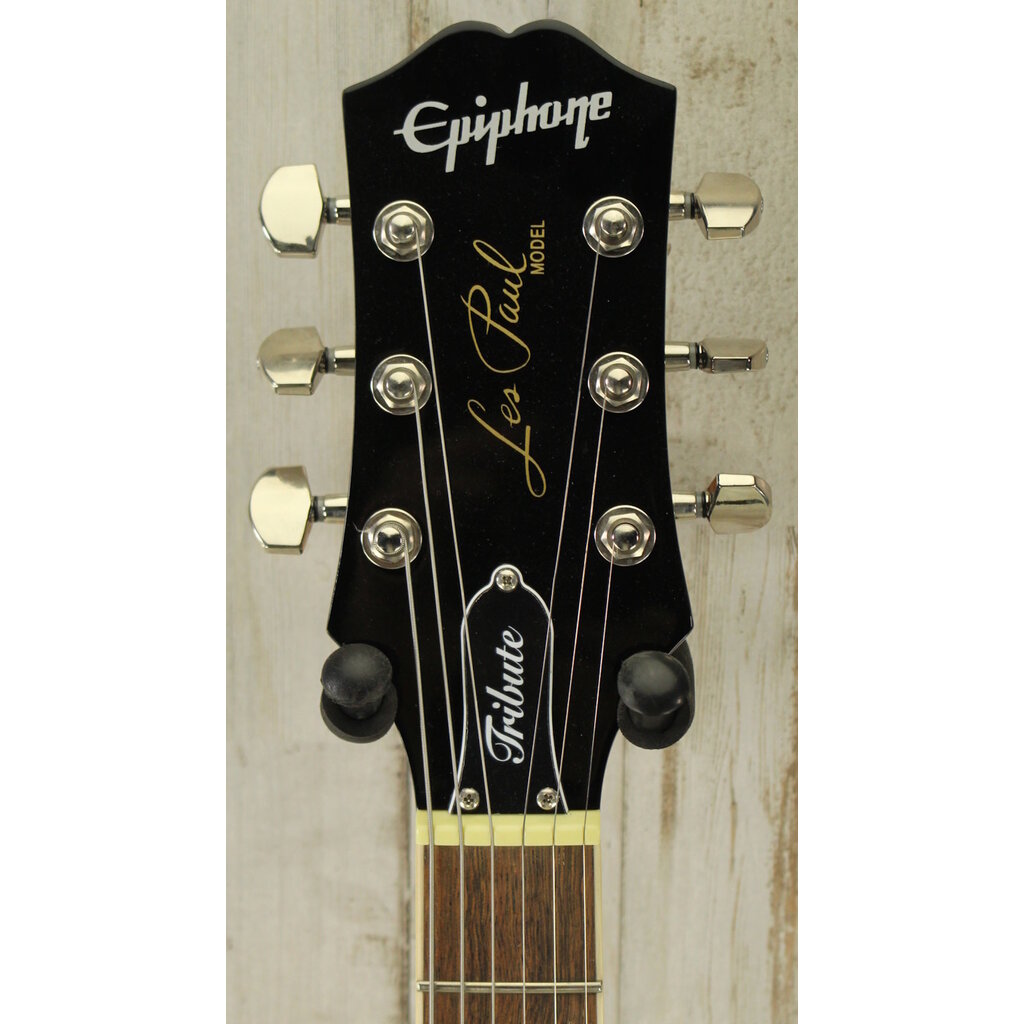 Epiphone DEMO Epiphone Les Paul Tribute Plus - Transparent Ebony (243)