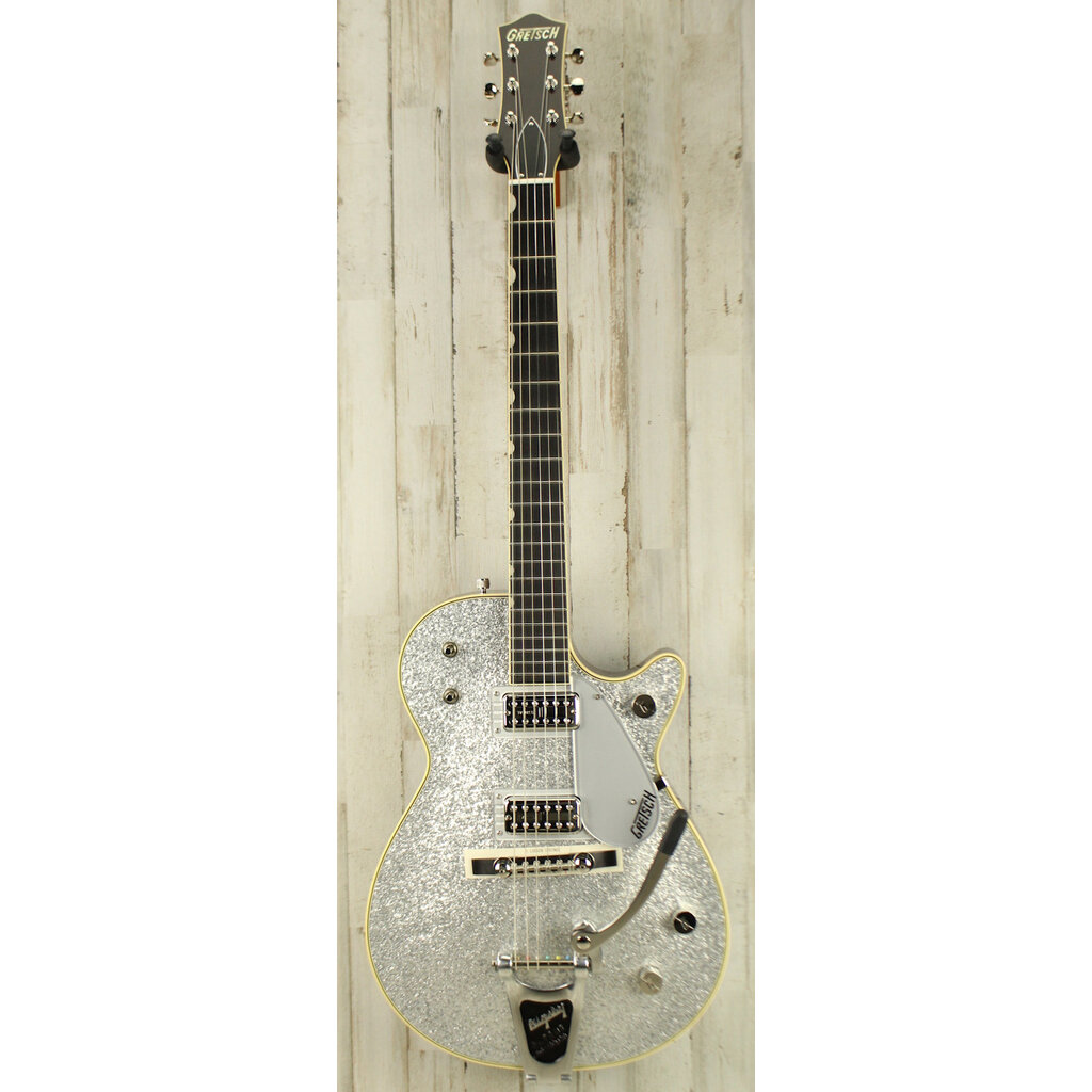 Gretsch DEMO Gretsch G6129T-59 Vintage Select ’59 Silver Jet - Silver Sparkle (260)