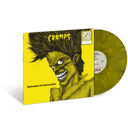 Vinyl NEW The Cramps-Bad Music For Bad People-LP Green Vinyl