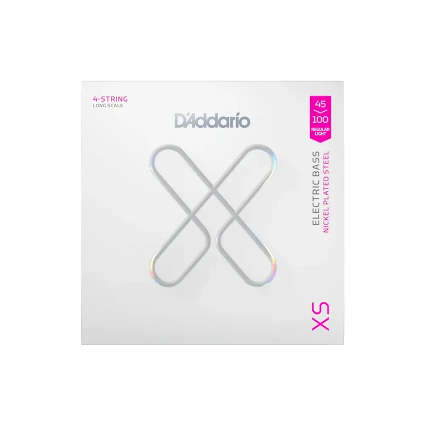 NEW D'Addario XS Nickel Bass Guitar Strings - Regular Light - .045