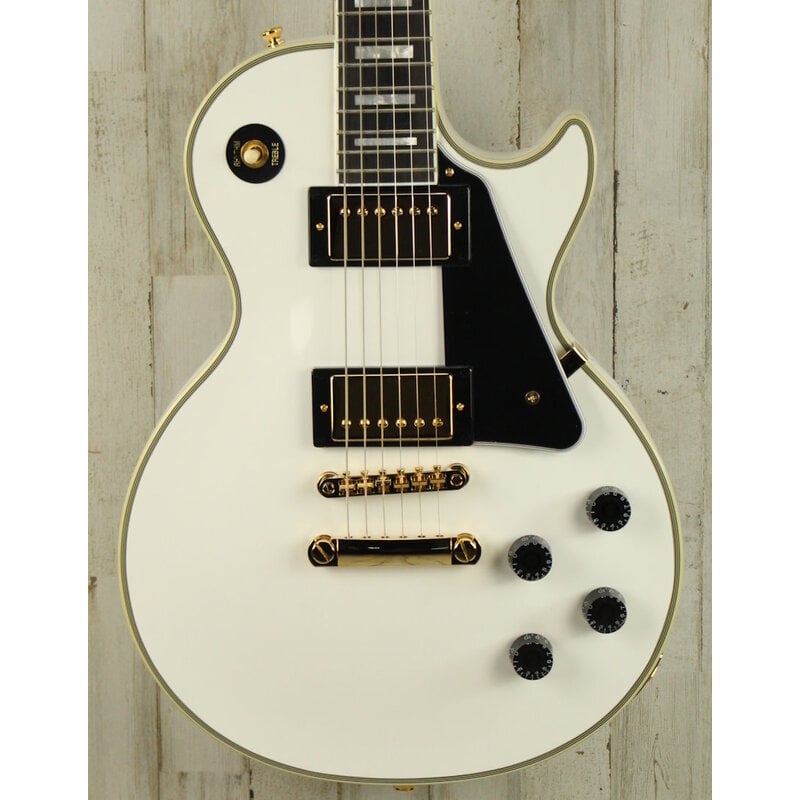 Epiphone DEMO Epiphone Inspired by Gibson Custom Les Paul Custom - Alpine White (387)