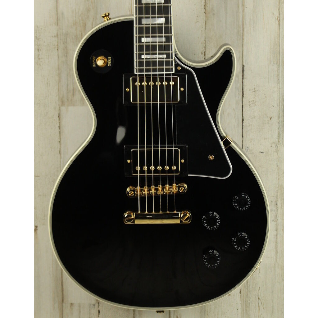 Epiphone DEMO Epiphone Inspired by Gibson Custom Les Paul Custom - Ebony (097)