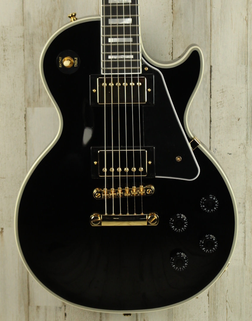DEMO Epiphone Inspired by Gibson Custom Les Paul Custom - Ebony