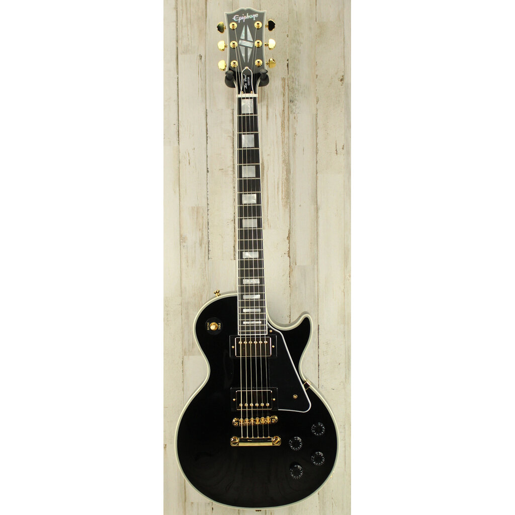 Epiphone DEMO Epiphone Inspired by Gibson Custom Les Paul Custom - Ebony (097)