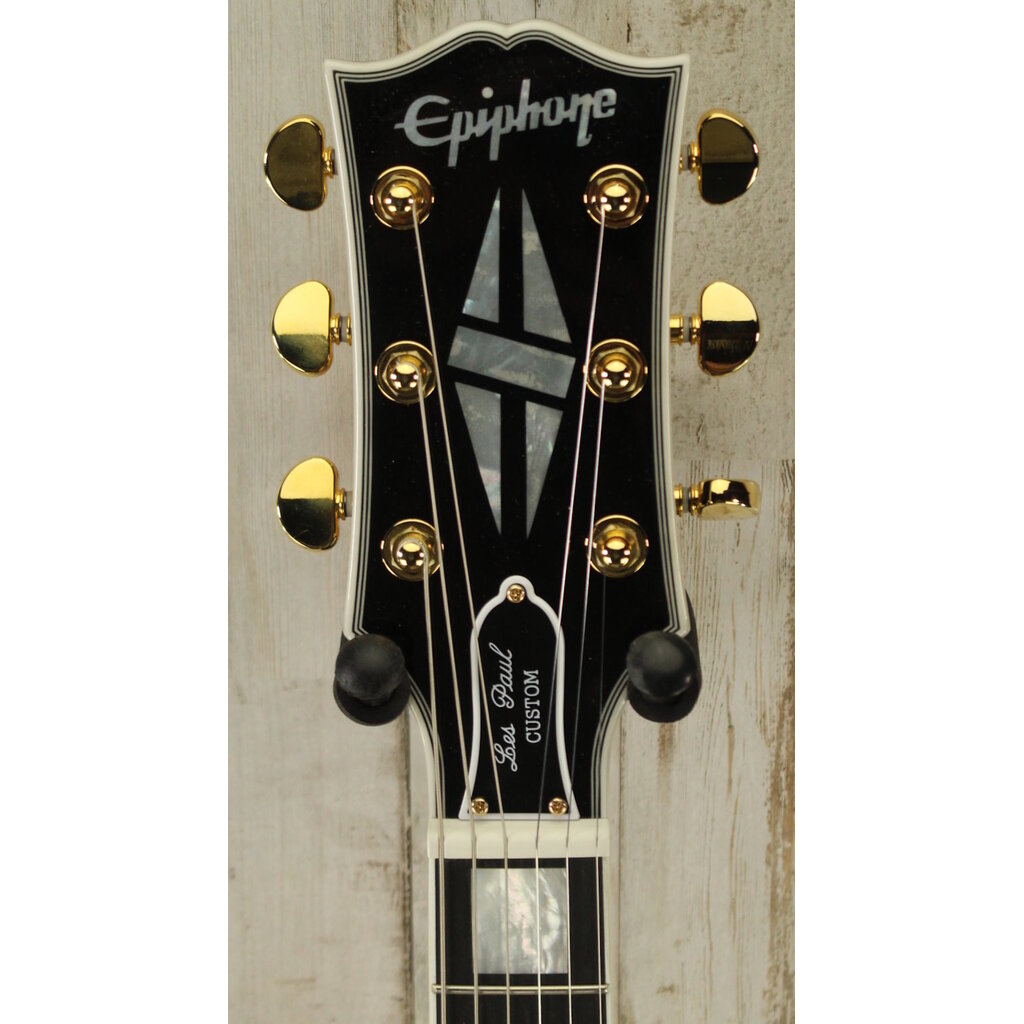 Epiphone DEMO Epiphone Inspired by Gibson Custom Les Paul Custom - Ebony (097)