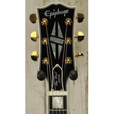 Epiphone DEMO Epiphone Inspired by Gibson Custom Les Paul Custom - Ebony (097)