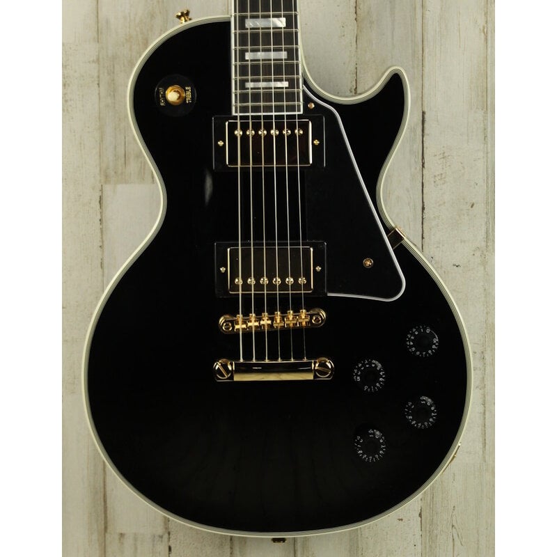Epiphone DEMO Epiphone Inspired by Gibson Custom Les Paul Custom - Ebony (576)