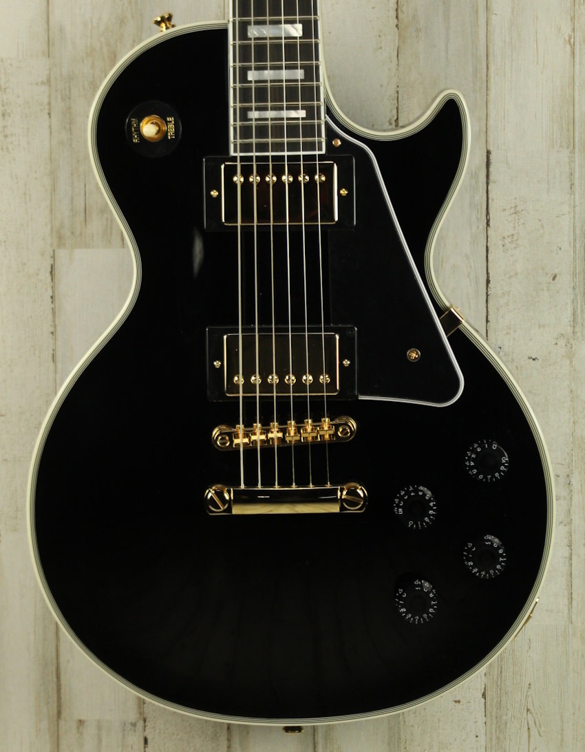 DEMO Epiphone Inspired by Gibson Custom Les Paul Custom - Ebony