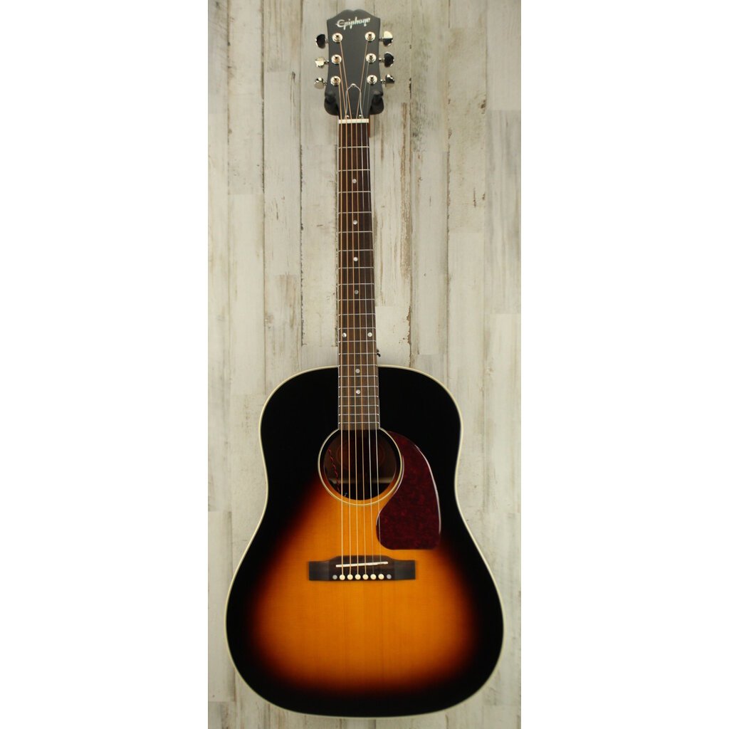 Epiphone DEMO Epiphone Inspired by Gibson J-45 Standard - Vintage Sunburst (158)