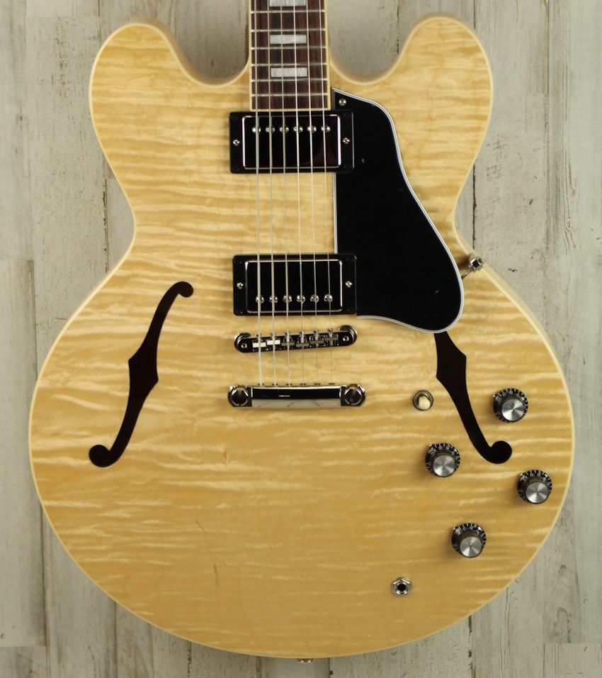 NEW Gibson ES-335 Figured - Antique Natural (290) - Mountain Music
