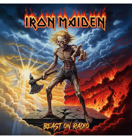 Vinyl NEW Iron Maiden- Beast on Radio -LP Yellow Vinyl