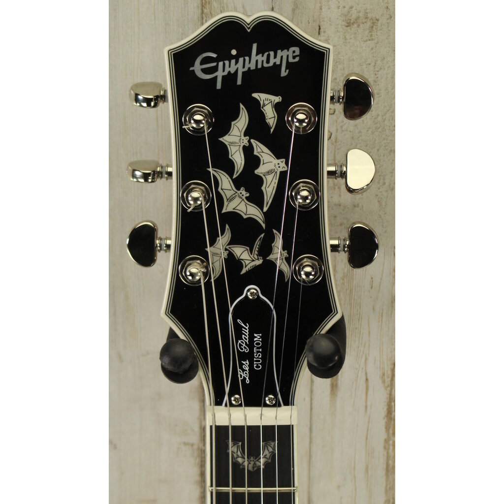 Epiphone USED Epiphone Les Paul Custom Bats In Flight (289)
