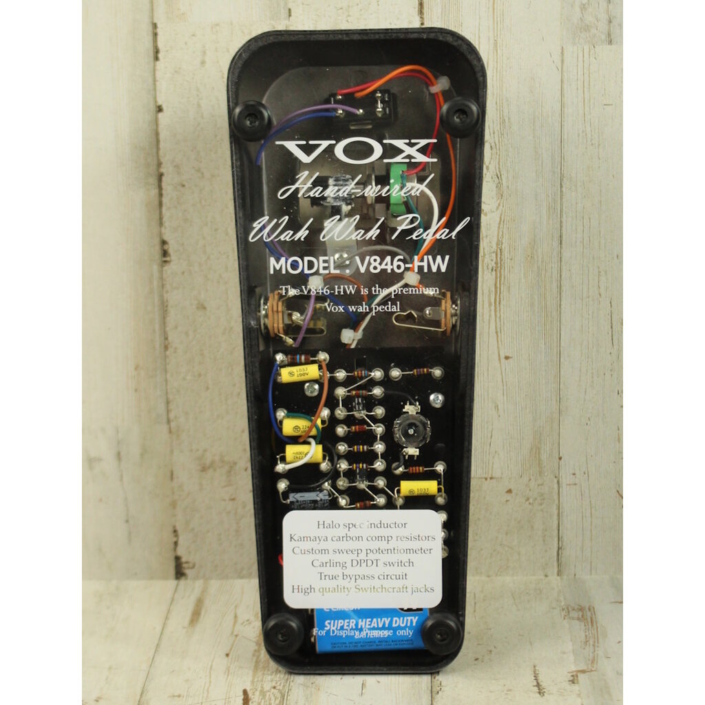 Vox USED Vox V846-HW Handwired Wah (010)