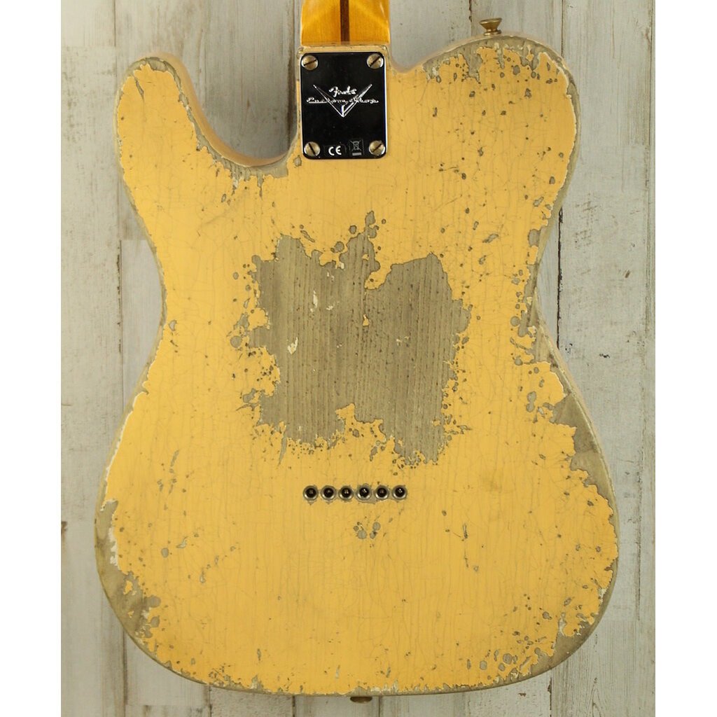 Fender DEMO Fender Custom Shop 1952 Telecaster Super Heavy Relic - Aged Nocaster Blonde (640)