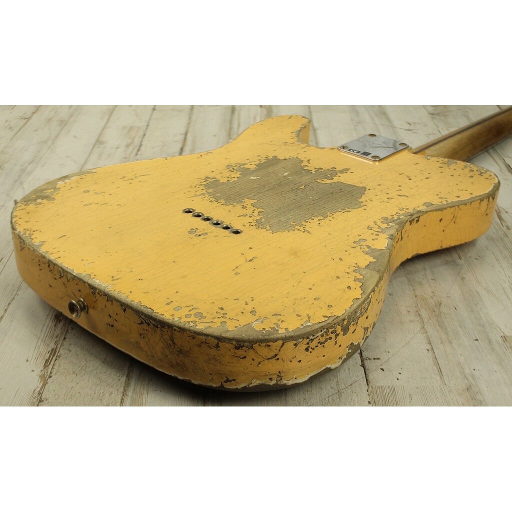 Fender DEMO Fender Custom Shop 1952 Telecaster Super Heavy Relic - Aged Nocaster Blonde (640)