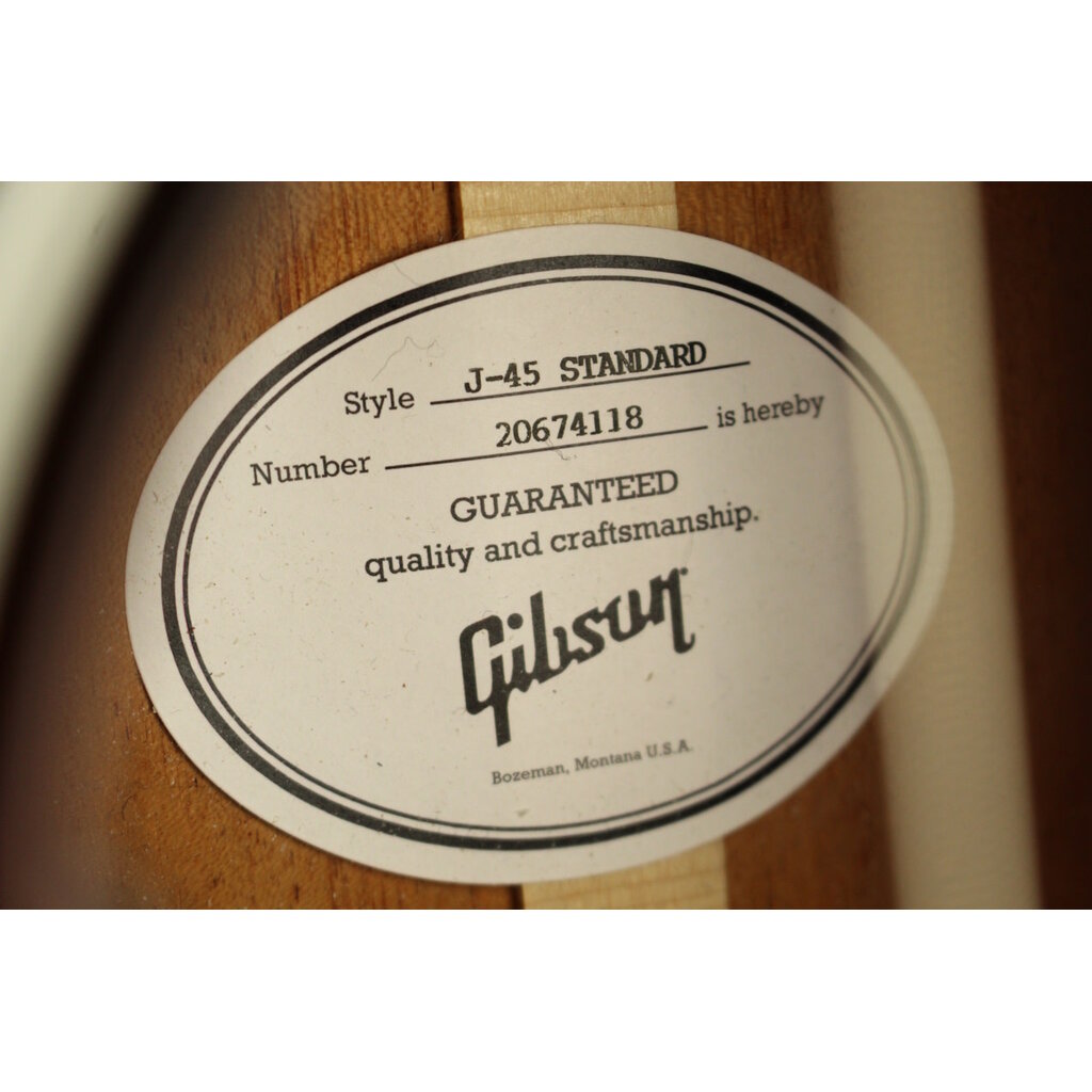 Gibson USED 2024 Gibson J-45 Standard (118)