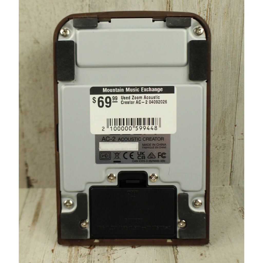Zoom USED Zoom Acoustic Creator AC-2 (060)