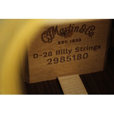 Martin NEW Martin D-28 Billy Strings - Natural w/ Antique Toner (180)