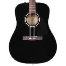 Fender NEW Fender CD-60 Dreadnought V3 w/Case - Black
