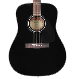 Fender NEW Fender CD-60 Dreadnought V3 w/Case - Black