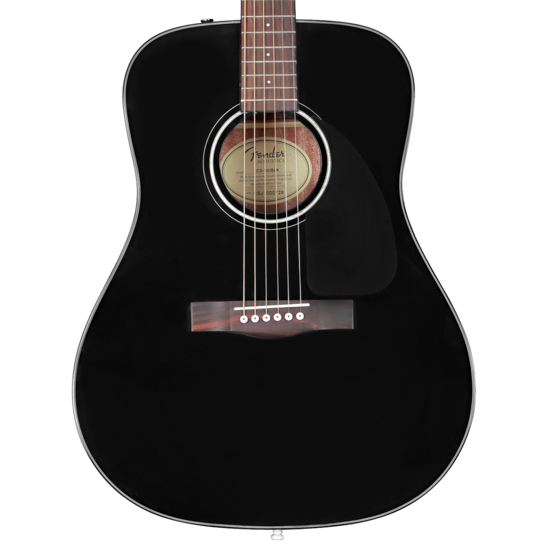 Fender NEW Fender CD-60 Dreadnought V3 w/Case - Black