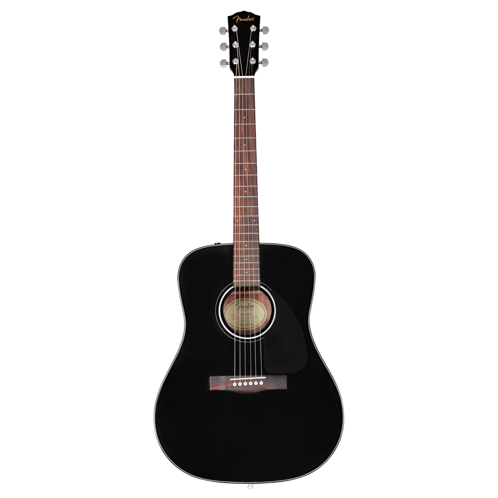 Fender NEW Fender CD-60 Dreadnought V3 w/Case - Black