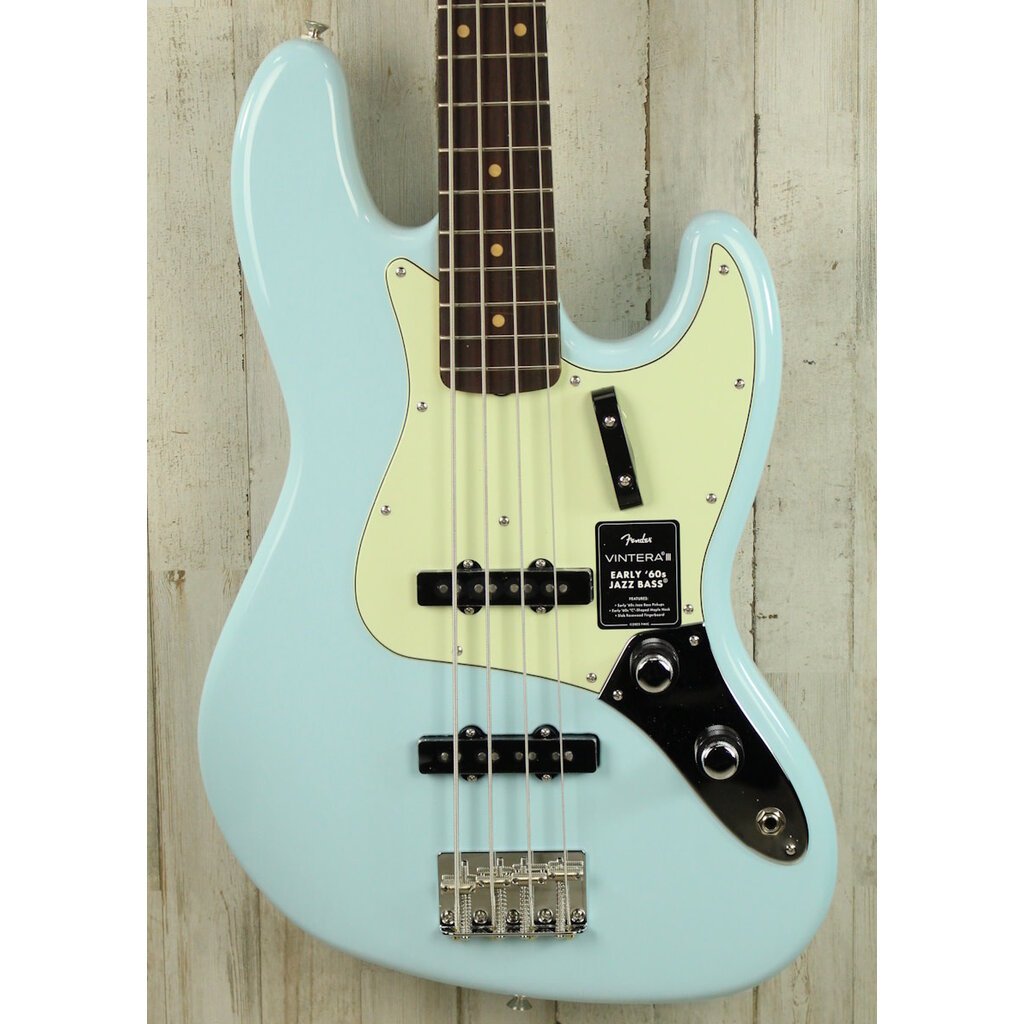 Fender DEMO Fender Vintera III Early '60s Jazz Bass - Sonic Blue (562)