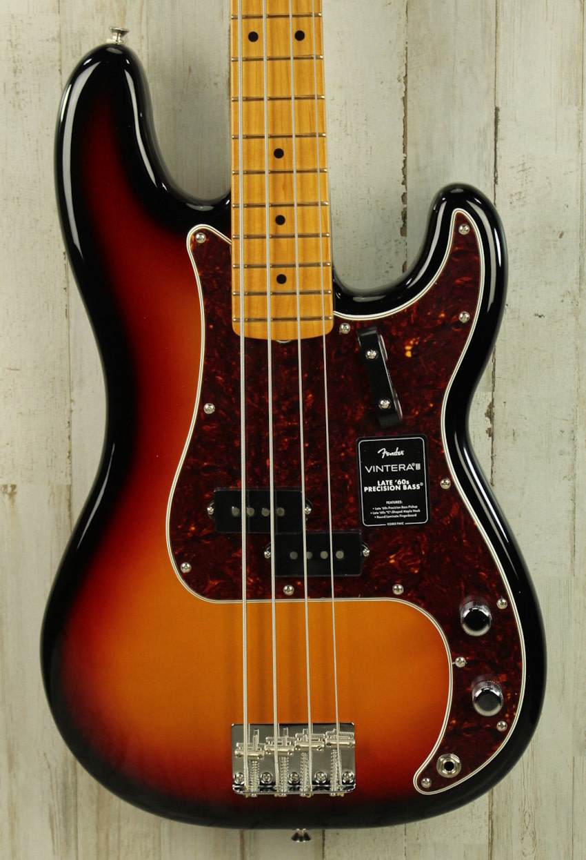 DEMO Fender Vintera III Late '60s Precision Bass - 3-Color