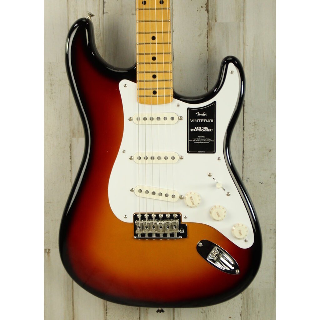Fender DEMO Fender Vintera III Late '50s Stratocaster - 3-Color Sunburst (410)