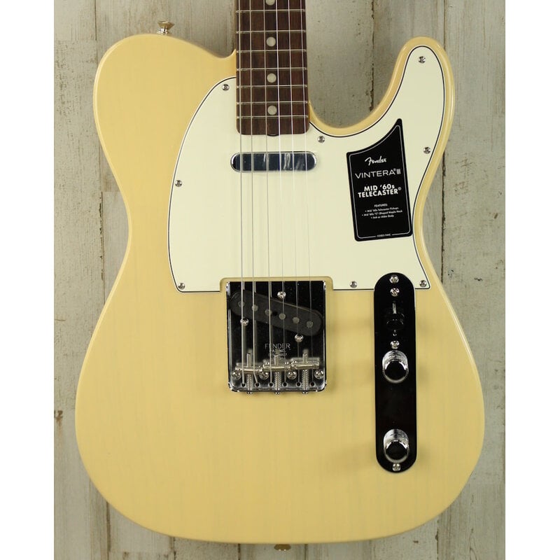 Fender DEMO Fender Vintera III Mid '60s Telecaster - Vintage Blonde (575)