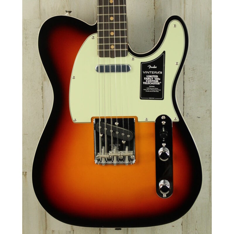 Fender DEMO Fender Limited Edition Vintera III Early '60s Telecaster Custom - 3-Color Sunburst (742)