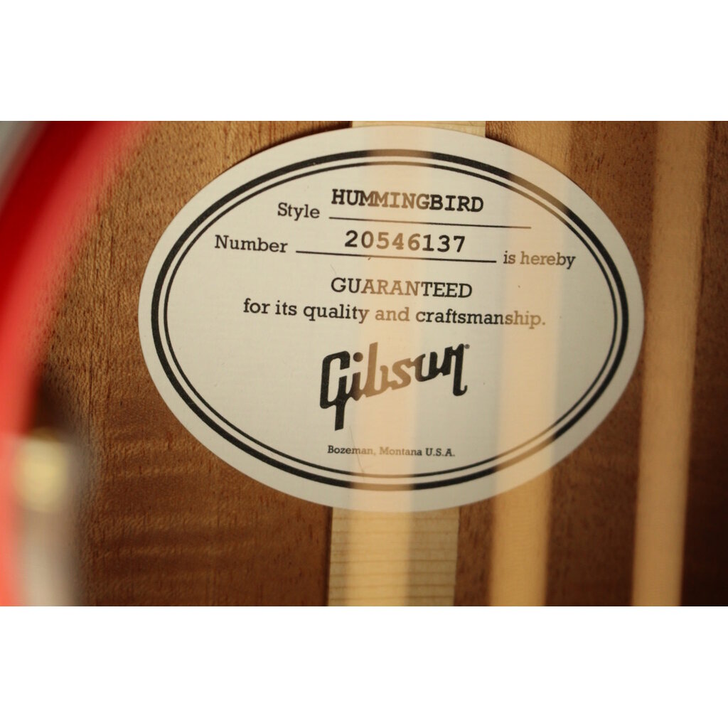 Gibson NEW Gibson Hummingbird Standard - Vintage Cherry Sunburst (137)