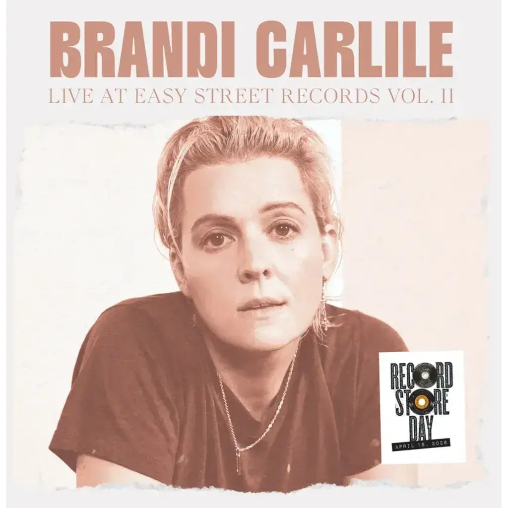 Vinyl NEW Brandi Carlile-Live at Easy Street Records, Vol. II-LP RSD
